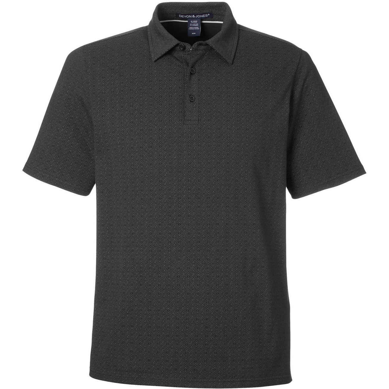 Devon & Jones Men's Crownlux Performance® Geo Polo