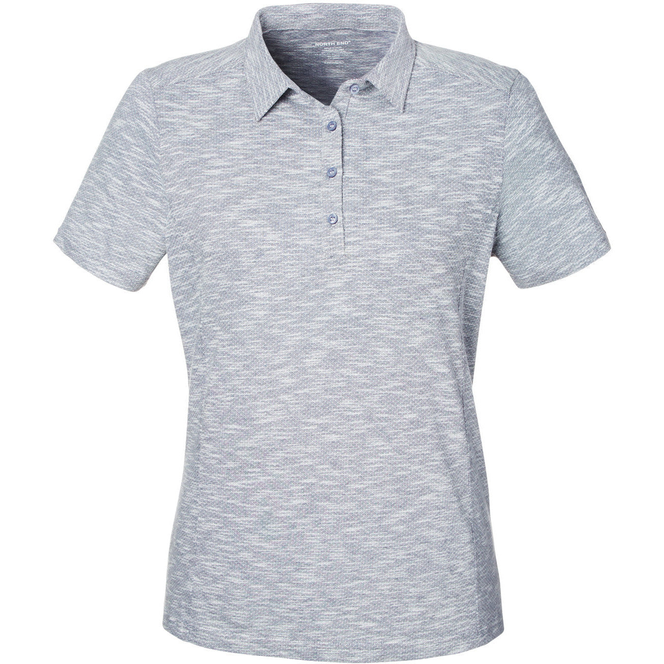 North End Women's Eclipse Jacquard Polo